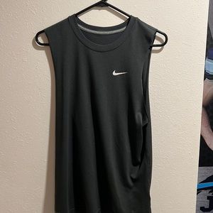 Nike cutoff tank-top